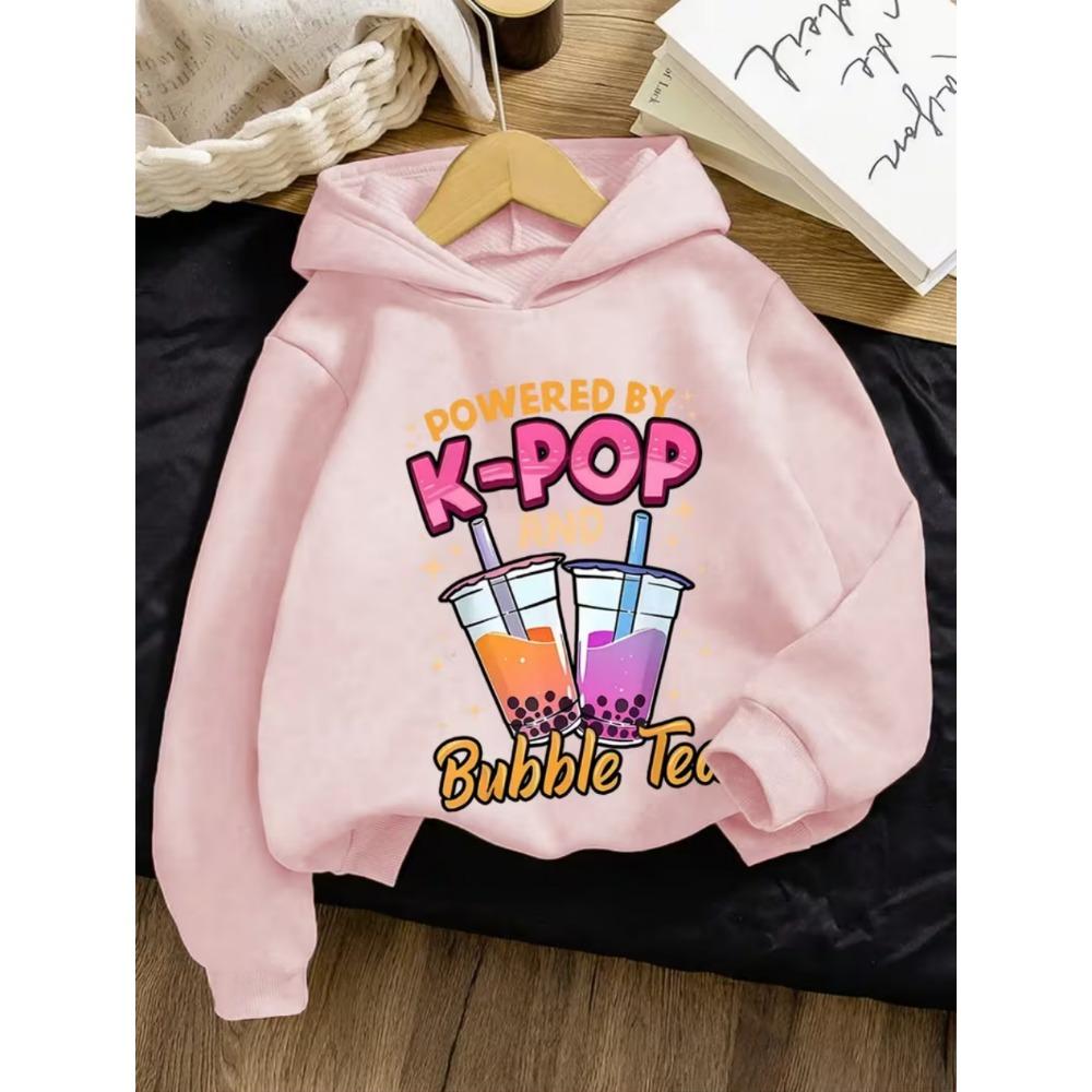 My Little Soda Pop Dětské mikiny K-Pop Hudba Korejské Anime Mikina Hip Hop Oblečení pro kluky Dárek Roztomilé tričko Volný Dětský top