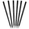6 Stück Kohle Skizzenstift Professioneller Holzmalstift Schreibwaren Kunstbedarf 2B 4B 6B 8B EE HB