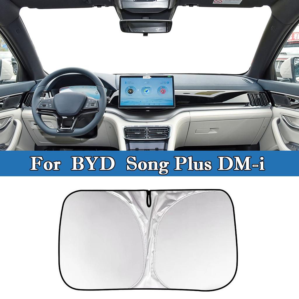 For BYD Song Han Yuan Tang Qin KING Seagull Dolphin Car Windshield Sunshade Cover Front Windo Interior Accessories UV Protection