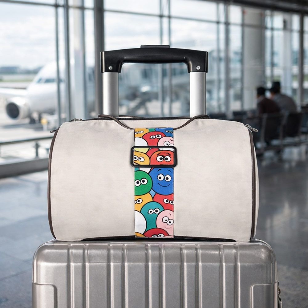 New Colorful Luggage Elastic Strap Reusable Adjustable Luggage Connector Straps Luggage Packing Straps Luggag Accessories