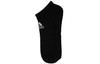 adidas Ankle Socks Unisex 3 Pack Black DZ9423