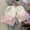 Schulrucksack neu japanischer Ins-Stil Rucksack Damen frisch und süß Mädchen Schulrucksack Mittelschüler leichter Pendlerrucksack Taschen