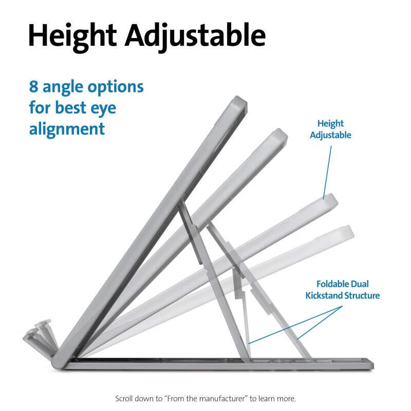Kensington Ergonomic Foldable Laptop & Tablet Stands