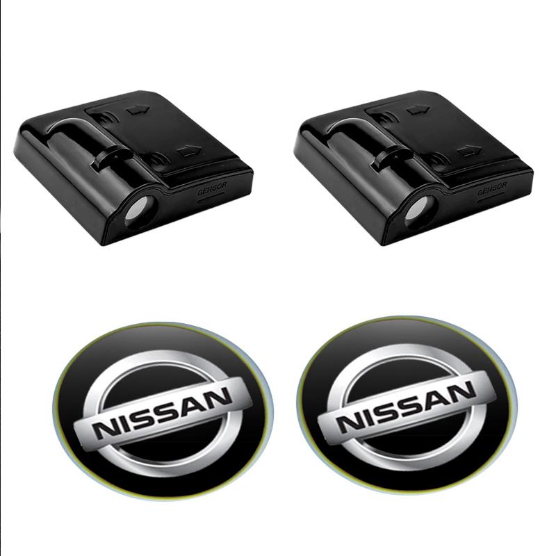 

Car Door Welcome Light Car Logo Projector LED Car Badge For Nissan DAYZ Livina Roox Sentra Altima Cube Micra Note Skyline Versa