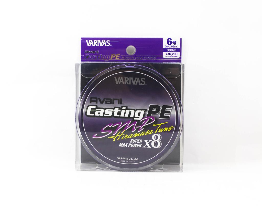 VARIVAS Casting PE SMP 12号　300m Varivas Casting PE SMP Hiramasa/Kingfish Tune X8