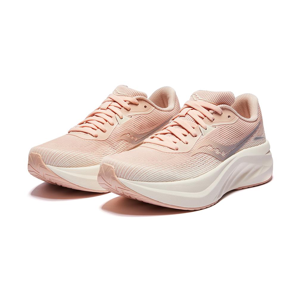 Saucony Tide 3 Comfortable Fabric Non-Slip Wear-Resistant Breathable Supportive Low-Top Running Shoes Women running shoes Pink Beige S18241-2