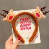 Soft Fabric Plush Headband Cosplay Headwear Stylish Hair Accessories  Holiday Costume