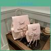 Simple And Casual Korean Style Ballet Bow 2024 New Trend Fashion Shoulder Backpack For Women