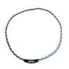 [Axef] Tuning Band 303 Blue, Medium (45cm), Silicone Necklace for Core Strength, Improves Blood Circulation, and Recovery for Athletes (RG92)
