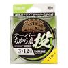 SUNLINE Tapered Nylon Line for Throwing Fishing CASTEST Tapered Power