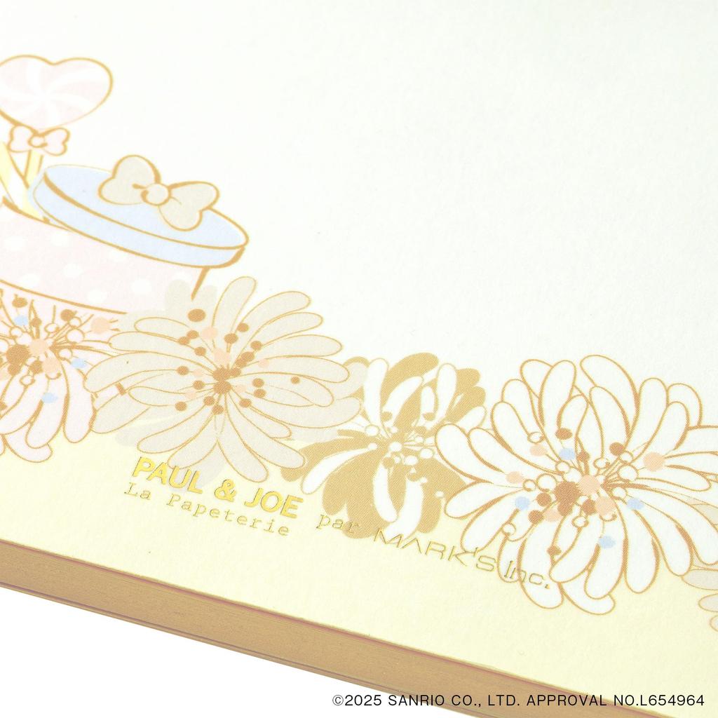 A5 Notebook Paul Joe X My Melody White & PAJ-NB27-WH