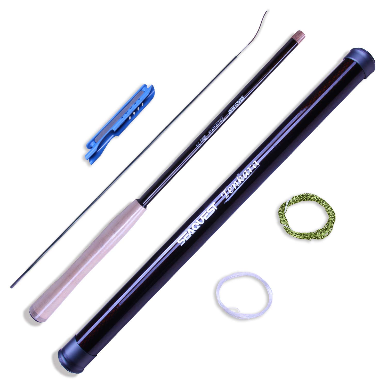 

Удилище SeaQuest Tenkara 3.6м Удилище Tenkara 7:3 12-футовых комплекта TG 1