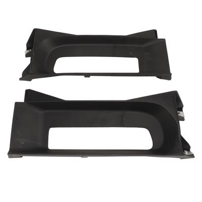 2PCS Tow Hook Bezels Bracket Kit 68196982AA Front Left Right Side for 1500 2013 To 2019