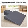 Pilates Support Mat Ergonomic Pregnancy Exercise Non-Slip for Home Fitness