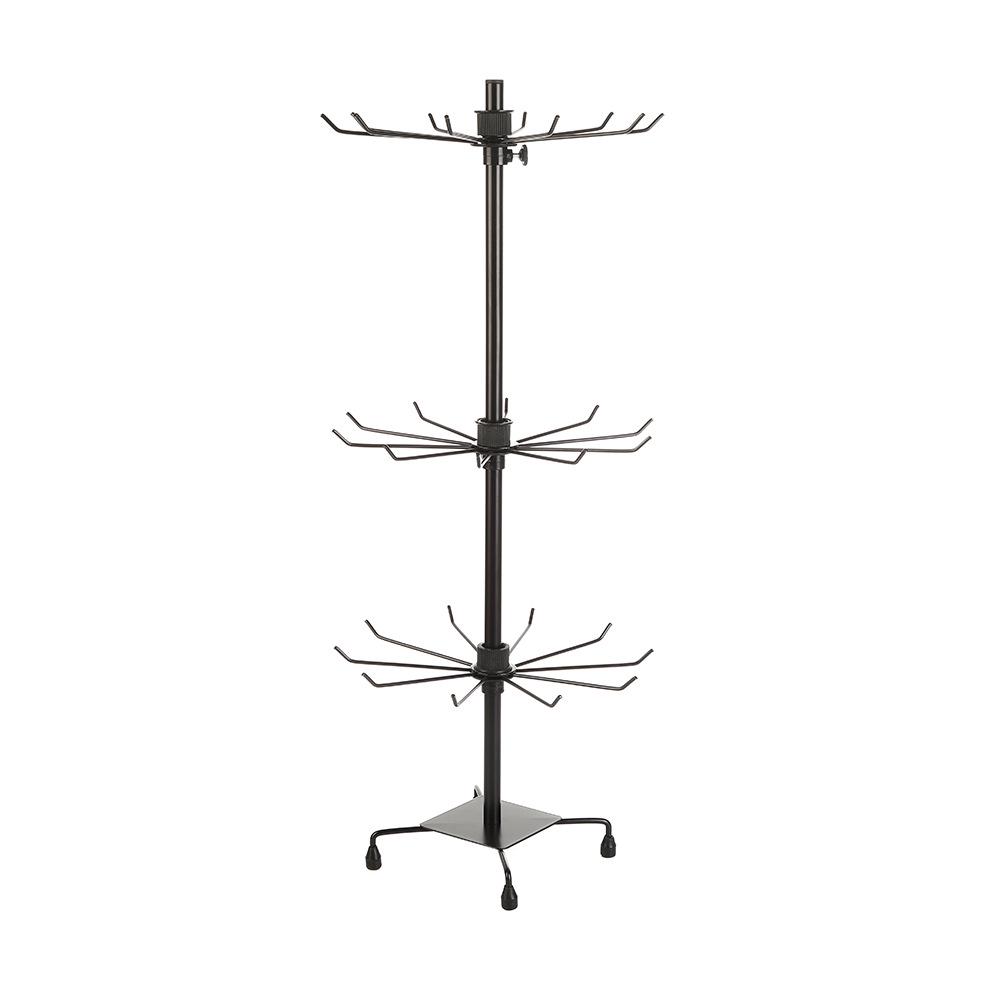 Nordic Rotating Ornament Display Stand for Necklaces, Bracelets, and Sunglasses