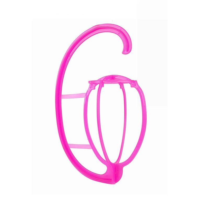 

Hanging Wig Hat Drying Display Stand Portable Hook Bracket Bean Bag Anime Wig Storage Fantastic Large hook bracket Pink 1