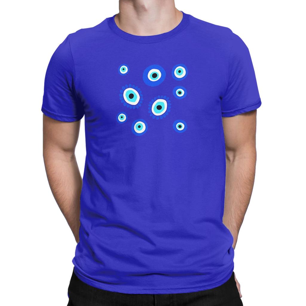 Casual T Shirt Summer Evil Eye Talisunisex Hipster Tshirts Greece Cotton Tshirt For Adult Y2k Classic Print Short Sleeve Tees