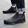 The 2025 New Trendy Men Versatile Outdoor Sneakers Leather Comfortable and Breathable Casual Men's Shoes Non-slip Driving Shoes