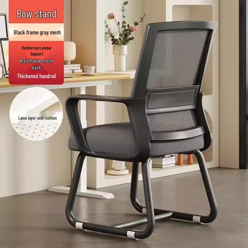 Ergonomic Office Chair: Comfortable for Long Sitting - Ideal for Home, Dorm, or Workplace