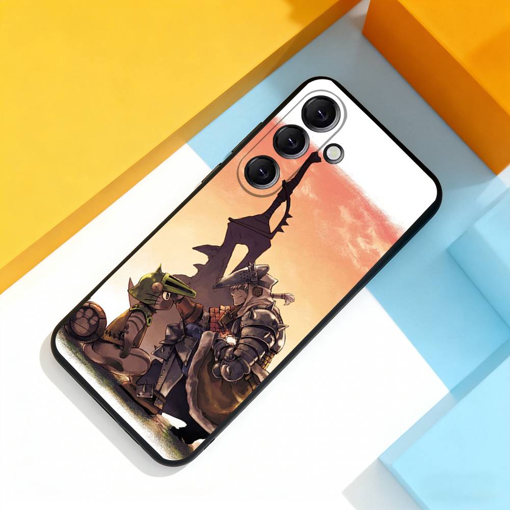 Game M-Monster-Hunter Cool Phone Case For Samsung Galaxy A 73,72,51,53,52,71,22,5G,Note,J7,8,9 Soft Black Cover