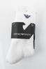 Emporio Armani Calza Tennis Spugna 3-Pack Socks Set White [303133 CC300 00010]