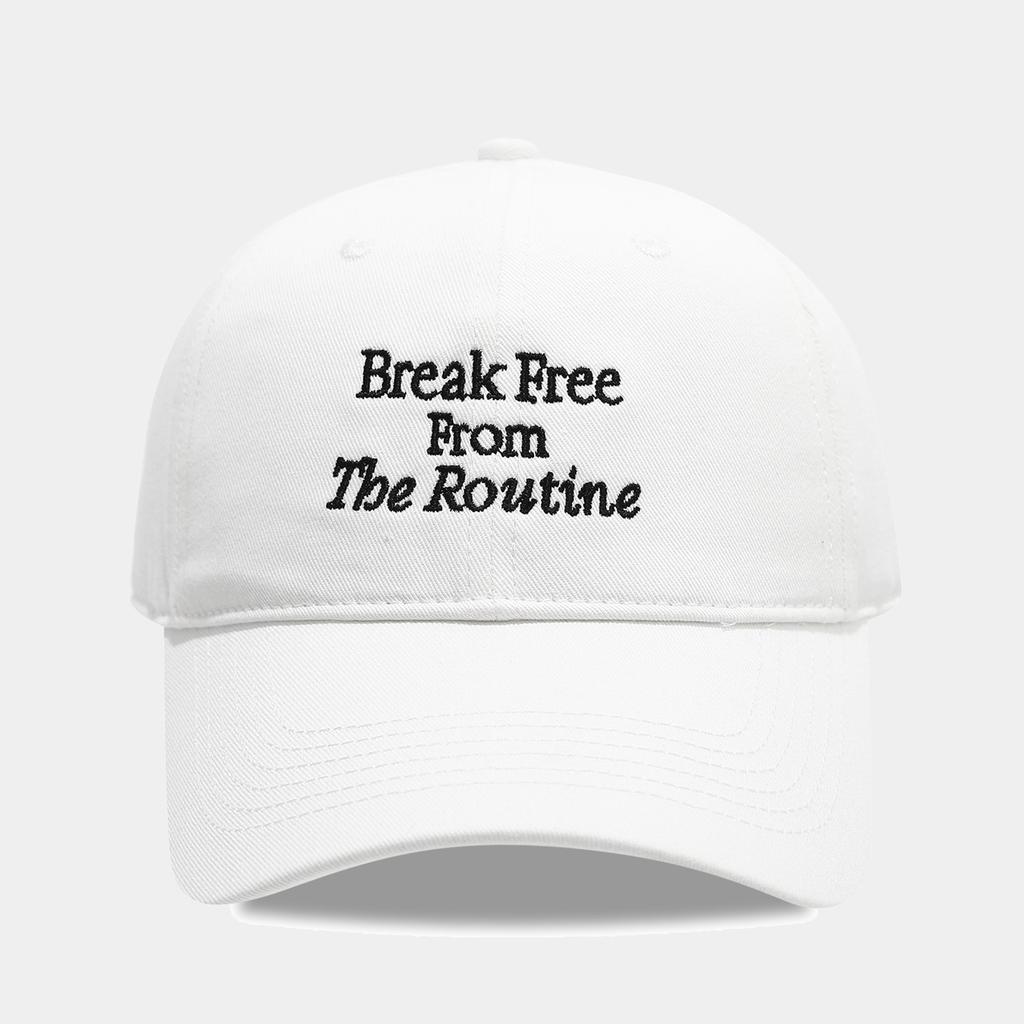 Ins Style Soft-Top Korean Versatile Letter Embroidered Face-Slimming Baseball Cap - Women Cotton Casual Sun-Protective Visor Hat