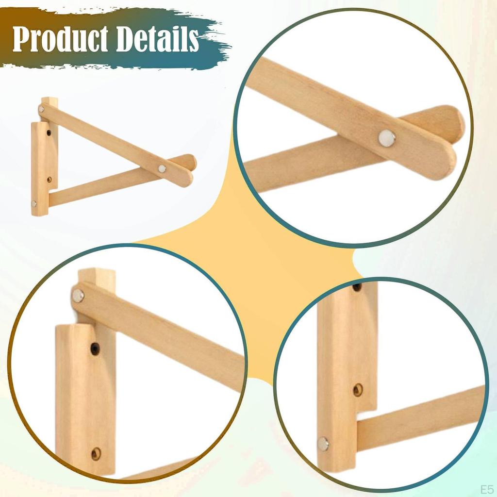 Shelf Brackets Angle Decor for Living Room Support Corner