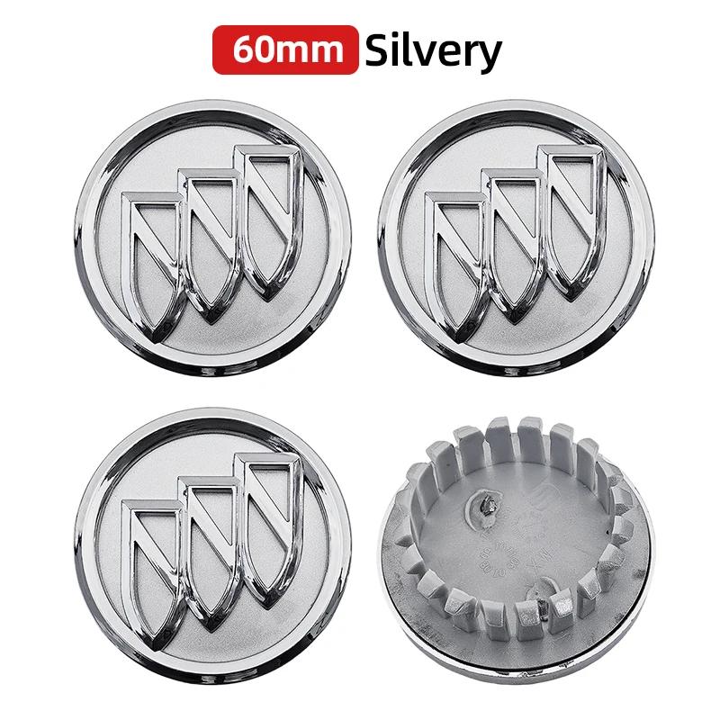 4pcs 54mm 60mm 62mm 66mm 67mm Car Wheel Center Hub Caps Cover Emblem For Buick Excelle GT Envision Verano Regal LaCrosse Encore