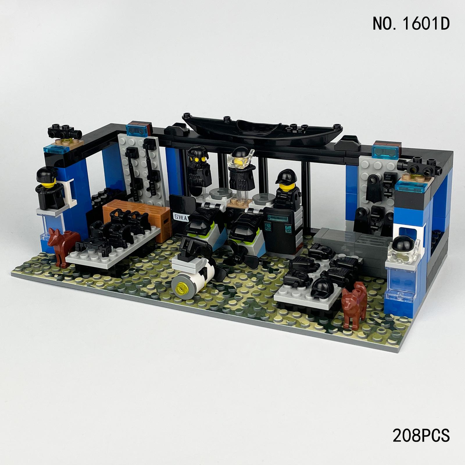 

Military Series Aquarium Diving Base Scene Building Block Toys