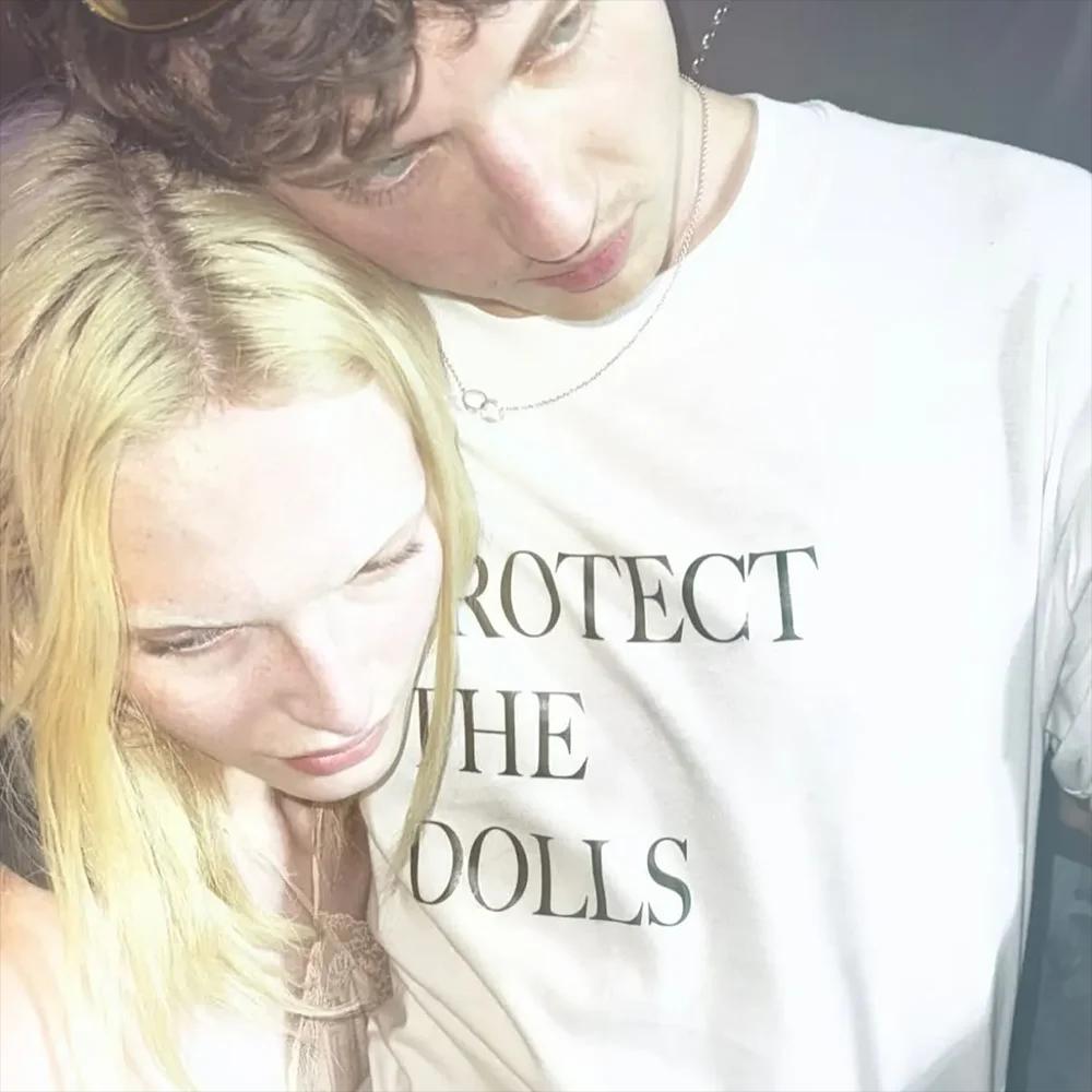Pedro Pascal Protect The Dolls Same Style Print T Shirts Summer Men Women Fashion Oversized Tshirt Casual Cotton Vintage Tshirt