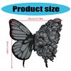 Exquisites Embroidered Butterfly Appliques Fashion Meshes Styles Patches for Fashionists and Custom Clothing