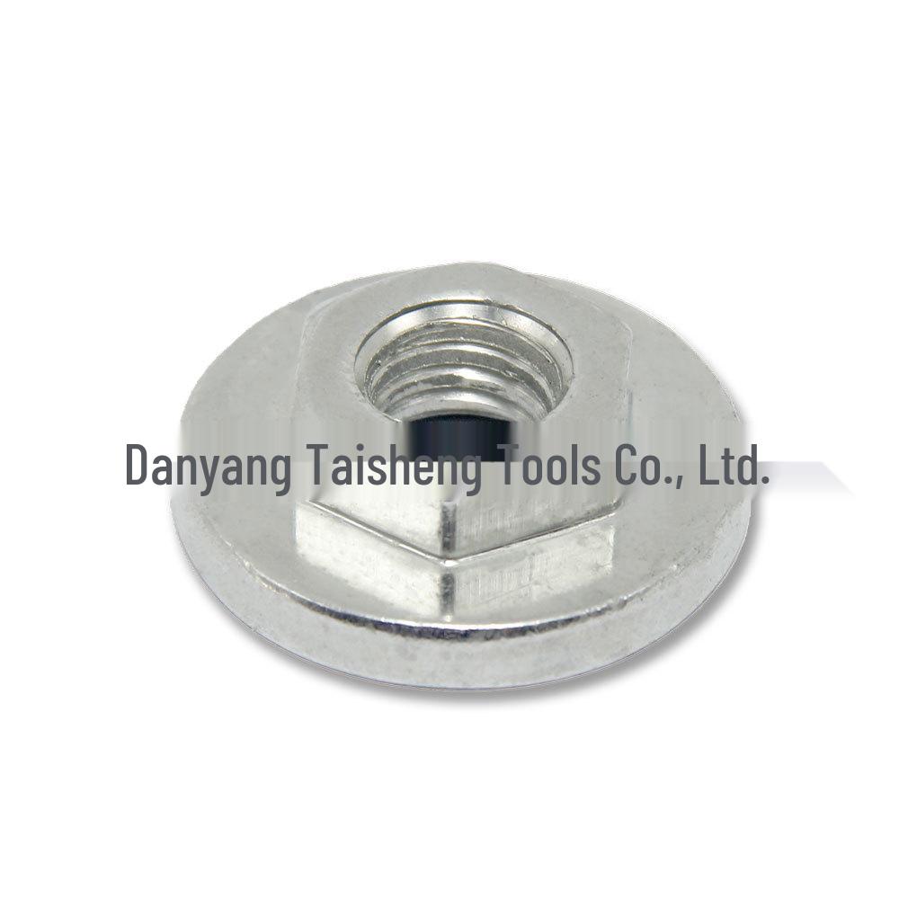 M10 Hex Angle Grinder Pressure Plate Nut for 100 Type Hand Grinder and Polishing Machine E18