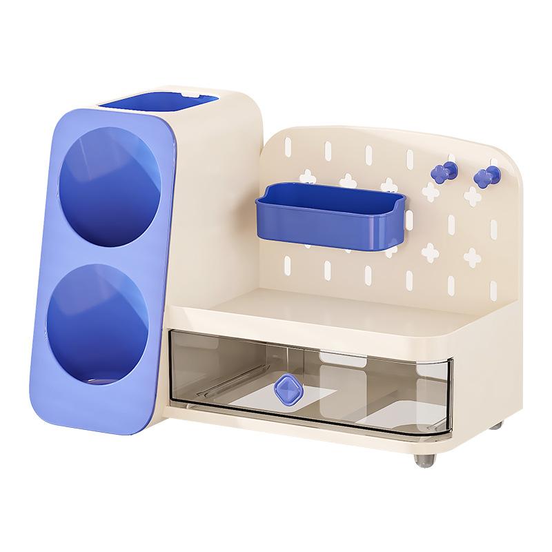 Desktop Storage Box, Student Stationery Organization, Children's Desk, Drawer-type Storage Rack, Office Slanting Pen Holder