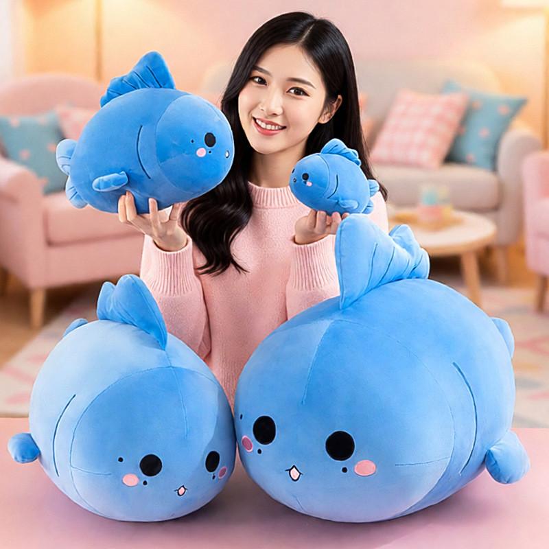 Fish Plush Toy With Pp Cotton Filling For Kids And Giftgiving