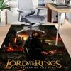 1pc Journey Ends Here Return Of The King Carpet, for Home & Office Decor, Desk Chair Carpet, Festive GiftL1348