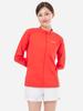 BARREL Women'S Essential Relaxed Fit Zip-Up Rash Guard Orange (B5Swwzr001Org)