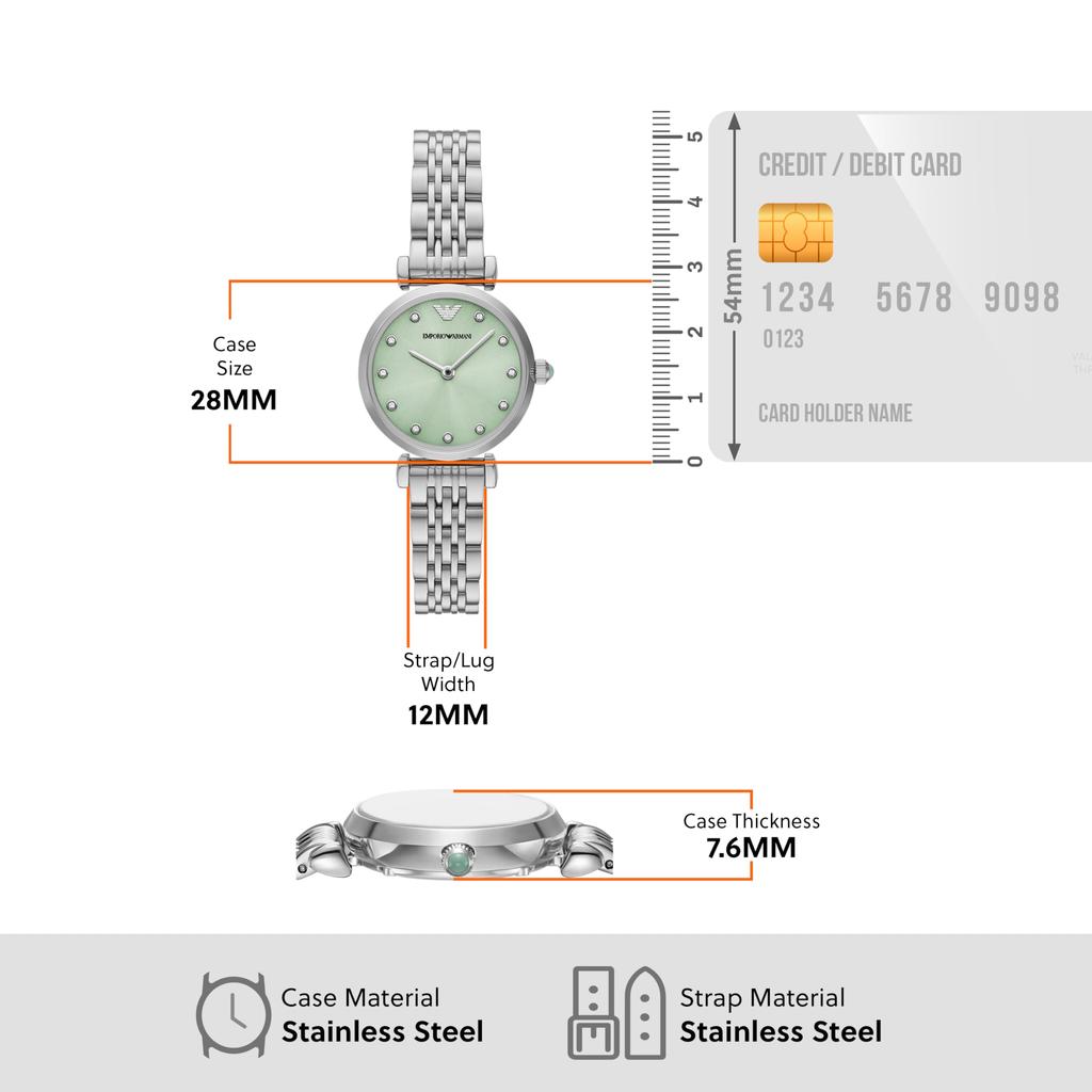 Watch AR11667 Silver [Emporio Armani] Women's