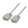 Aisens Null Modem Serial Cable Aisens A112-0067/ Db9 Female - Db9 Female/ Up To 0.15w/ 1.6mbps/ 1.8m/ Beige