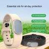 Health Body Wristband USB Charging Plant Essential Oil 180 Days Long-lasting Repellent Brand New