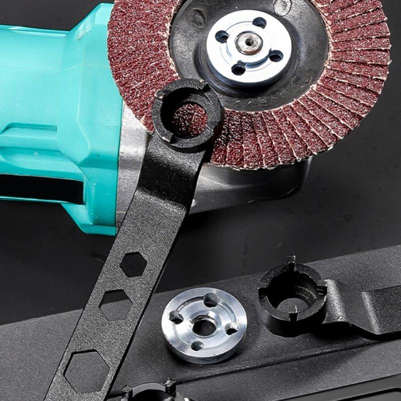 Four Claws Angle Grinder Wrench 150mm Hands Adjustment Removal Metal Wrenchs For 100 Type Angle Grinder Disassembly