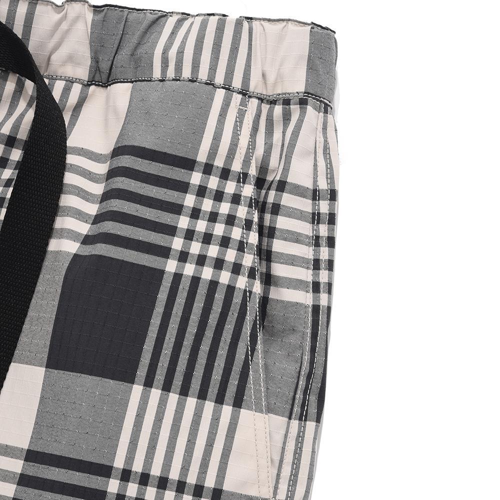COVERNAT Nylon Check Shorts
