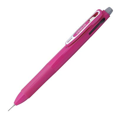 Zebra Multi-Function Pen, 2 Colors + Sharp Sarasa 2 + SB Pink, 10 Pens (B-SJ2-P)