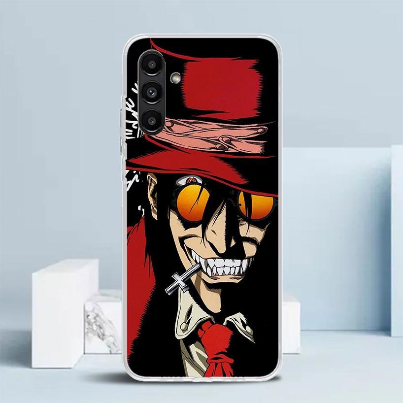 A-Alucard Hellsing Anime Cover for Samsung Galaxy A17 A37 A57 A16 A26 A36 A56 A15 A14 A55 Phone Case A13 A53 A25 A35 A24 A34 A23