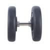 Suitcase Replacement Wheels Kits 8Pcs 55mm Black Rubber Caster Mute Smooth Wheels for Worn Out Luggage Spinner Wheels