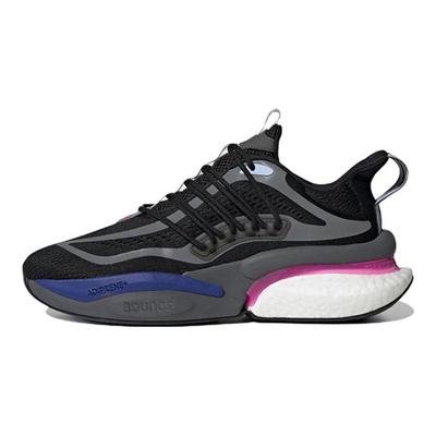 AlphaBoost V1 'Fekete Kék Bíbor' Cipők HP6612