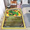 Japanese Game Retro Pokemon Card Pattern Carpets Bedroom Play Mats Rug Liveroom Home Decor Carpet Crawl Mat Play Area Rug