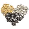 100Pcs Plastic Rivets Gold Sliver Cone Studs Punk Sewing Spike Rivet For Leather Nailheads Rivets Garment Accessories