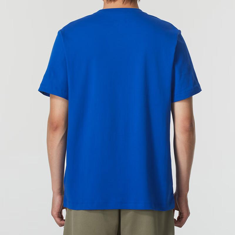 Nike T Shirts Men's Blue Crew Neck Moderate FZ5398-480