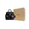 COACH Hadley Smooth Leather Backpack Medium Women's Black CBH09-IMBLK