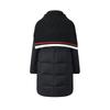FILA Heritage Classic Fashion Casual Versatile Comfortable Warm Removable Two-Piece Mid-Length Down Jacket Women outerwear F11W548908FNV